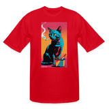 Caturday Afternoon - red