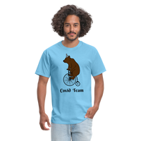 Covid Team - aquatic blue