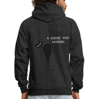 LOOKIN Hoodie - charcoal grey