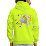 BRAIN ACTIVITY Hoodie - safety green