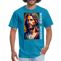 Team Jesus T-SHIRT - turquoise