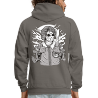 J Hoodie - asphalt gray
