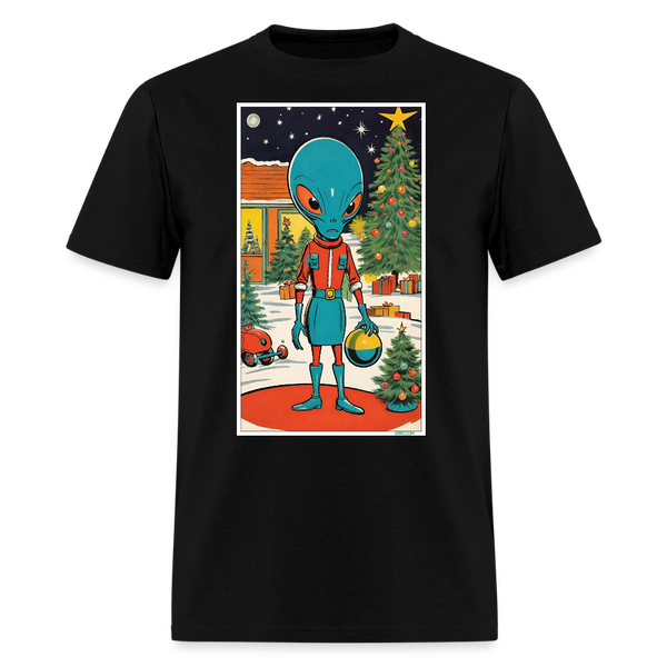 Alien Christmas - black