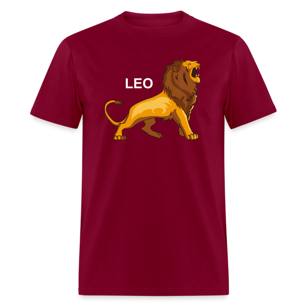 LEO - burgundy