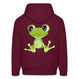 FROGY Hoodie - burgundy