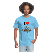 CAMPING - aquatic blue