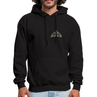 SWEATER HOLES Hoodie - black