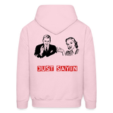 JUST SAYIN 3 Hoodie - pale pink