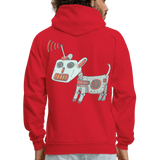 ROBOT 7 Hoodie - red