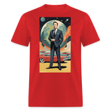 Elon Musk - red