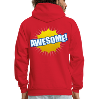 AWESOME Hoodie - red