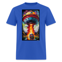 Fire - royal blue
