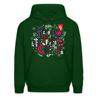 UGLY SWEATER 13 Hoodie - forest green