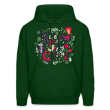 UGLY SWEATER 13 Hoodie - forest green