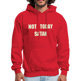 NOT TODAY Hoodie - red