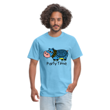 PARTY TIME - aquatic blue