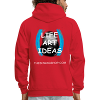 LIFE ART IDEAS Hoodie - red