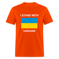 I STAND WITH UKRAINE - orange