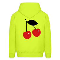 CHERRY TOP Hoodie - safety green