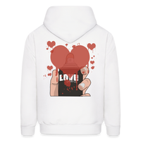 LOVE Hoodie - white