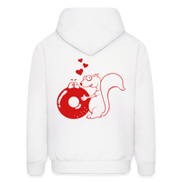 DONUT LOVE Hoodie - white