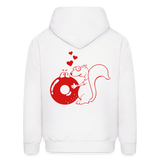 DONUT LOVE Hoodie - white