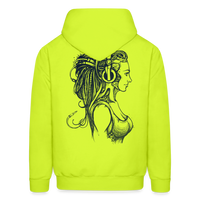 MUSIC Hoodie - safety green