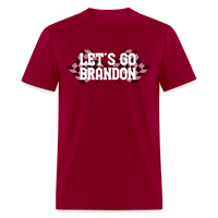 LET'S GO BRANDON - dark red