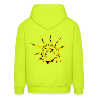 LADY LOO Hoodie - safety green