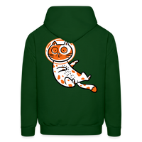 SPACE CAT 3 Hoodie - forest green