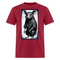 Rat Man - dark red