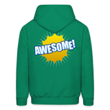 AWESOME Hoodie - kelly green