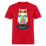Owl Gaze - red