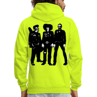 STRIKE UP THE BAND Hoodie - safety green