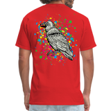 CROWS FEET - red