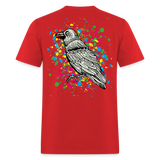 CROWS FEET - red