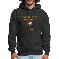 COFFEE Hoodie - charcoal grey
