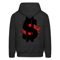 BLOOD MONEY Hoodie - charcoal grey