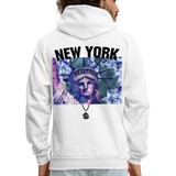 NY Hoodie - white