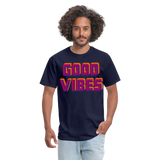 GOOD VIBES - navy