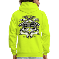 GAME ON Hoodie - safety green