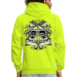 GAME ON Hoodie - safety green