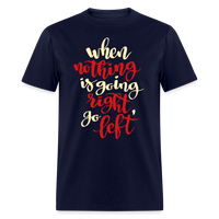 GO LEFT - navy