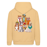 DOG LOVE Hoodie * Fundraiser * - light yellow