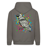 CROWS FEET Hoodie - asphalt gray