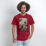 Peace - dark red