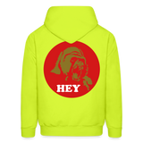 HEY Hoodie - safety green