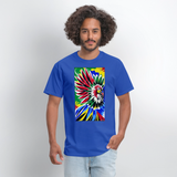 Drawing - royal blue