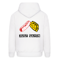 JUST SAYIN 4 Hoodie - white