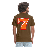 7 - brown